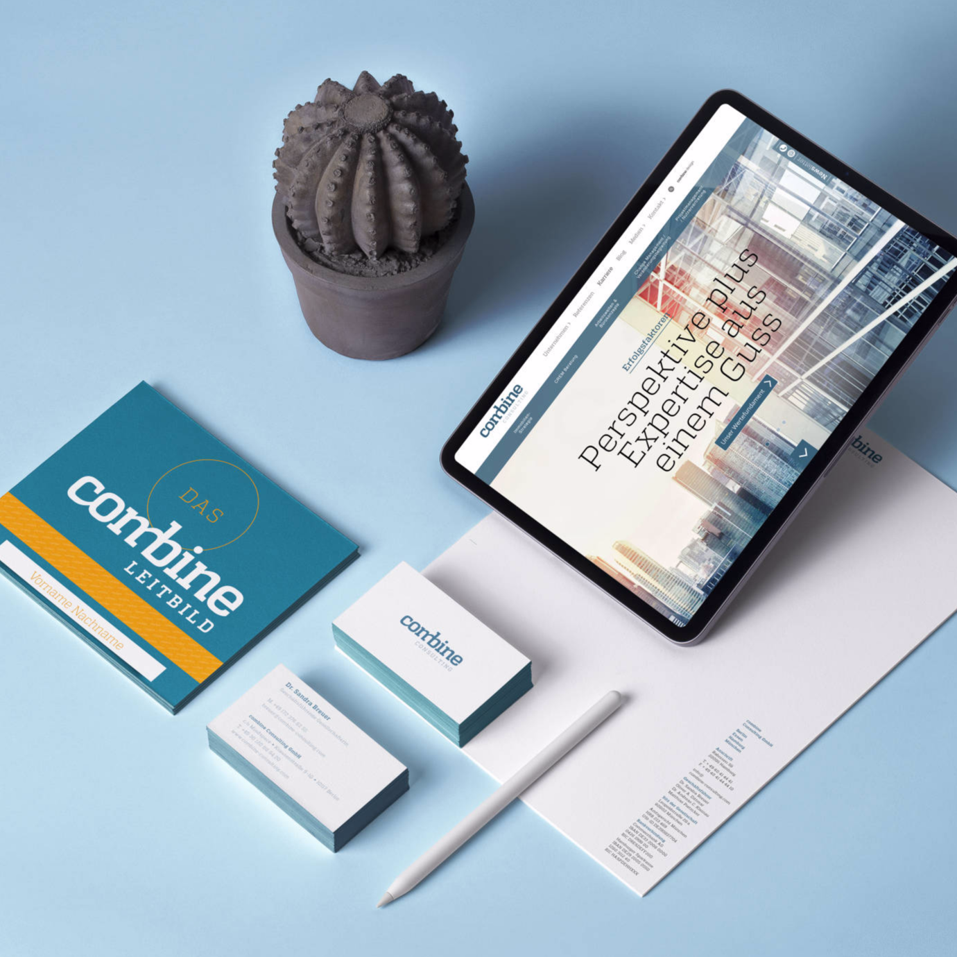 Combine Consulting – Branding, Website & Specials